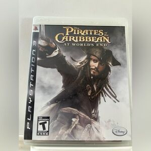 Pirates of the Caribbean: At Worlds End (Sony PlayStation 3, 2007) manual tested